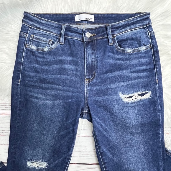 👖|•VERVET•| Skinny High Rise Stretch Jeans Size 30👖 - Picture 3 of 12